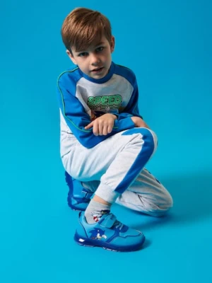 Sinsay - Buty z lekką podeszwą z wbudowanymi ledami Sonic The Hedgehog - niebieski