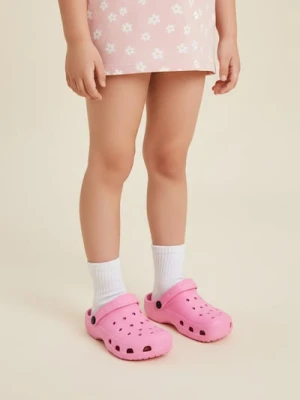 Sinsay - Chodaki z paskiem na pięcie - różowy