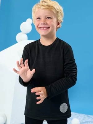 Sinsay - Cieplejsza koszulka z długimi rękawami Active - czarny