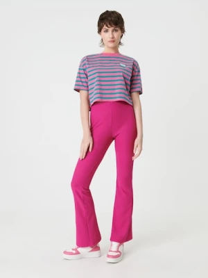 Sinsay - Crop top z haftem - wielobarwny