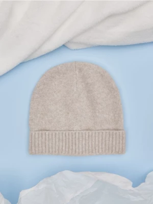 Sinsay - Czapka beanie - beżowy