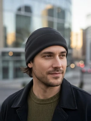 Sinsay - Czapka beanie - czarny