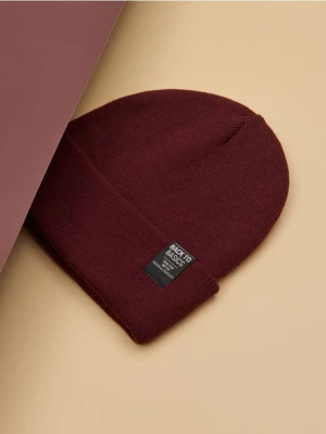 Sinsay - Czapka beanie - czerwony