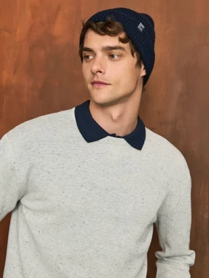 Sinsay - Czapka beanie - granatowy