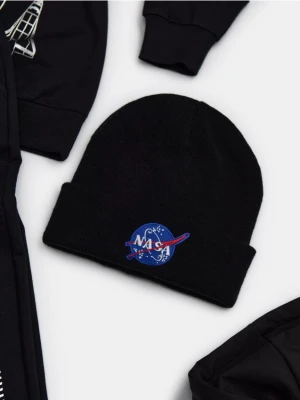 Sinsay - Czapka beanie NASA - czarny