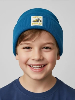 Sinsay - Czapka beanie - niebieski