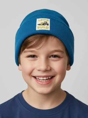 Sinsay - Czapka beanie - niebieski