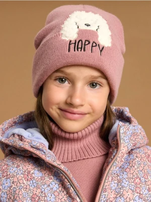 Sinsay - Czapka beanie - różowy