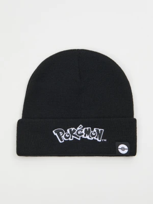 Sinsay - Czapka beanie z haftem Pokémon - czarny