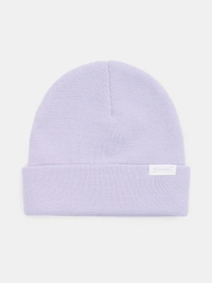 Sinsay - Czapka beanie z naszywką - fioletowy
