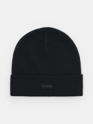 Sinsay - Czapka beanie z naszywką - szary
