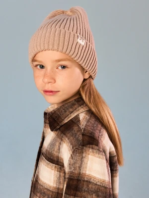 Sinsay - Czapka beanie z wiskozą - beżowy