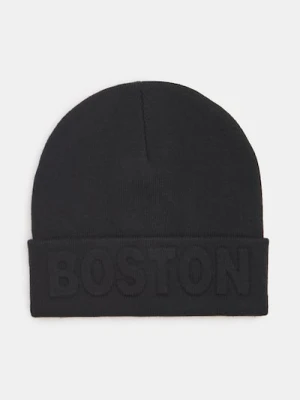 Sinsay - Czapka beanie z wiskozą - czarny