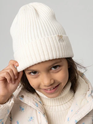 Sinsay - Czapka beanie z wiskozą - kremowy