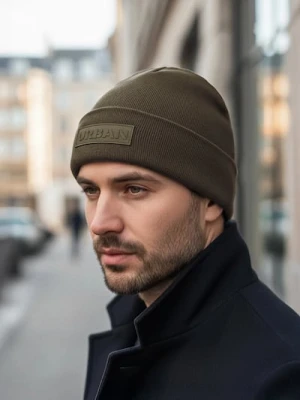 Sinsay - Czapka beanie z wiskozą - zielony