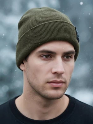 Sinsay - Czapka beanie - zielony