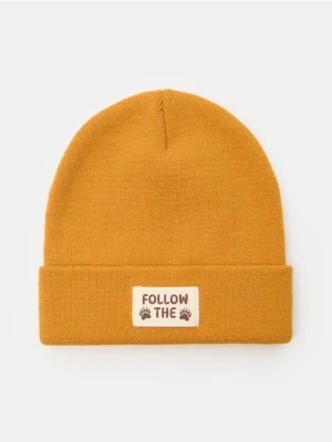 Sinsay - Czapka beanie - żółty