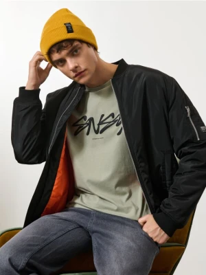 Sinsay - Czapka beanie - żółty