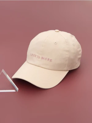 Sinsay - Czapka z daszkiem - beżowy