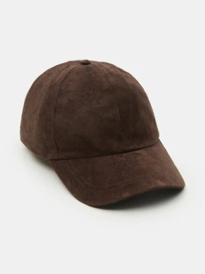 Sinsay - Czapka z daszkiem - brązowy