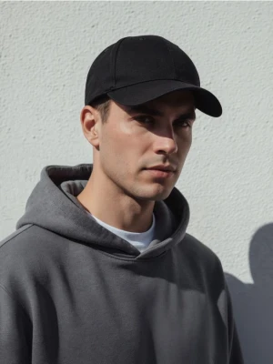 Sinsay - Czapka z daszkiem - czarny