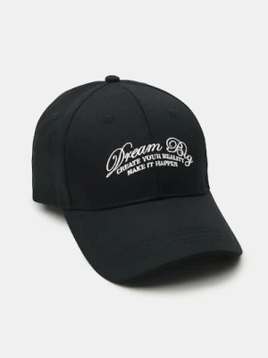 Sinsay - Czapka z daszkiem - czarny