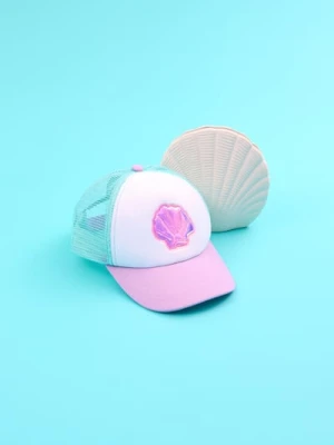 Sinsay - Czapka z daszkiem - fioletowy