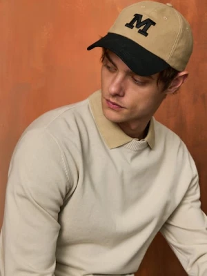 Sinsay - Czapka z daszkiem - kremowy