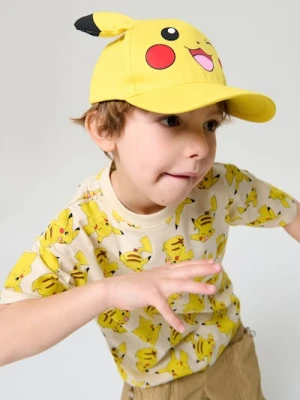 Sinsay - Czapka z daszkiem Pokémon - żółty