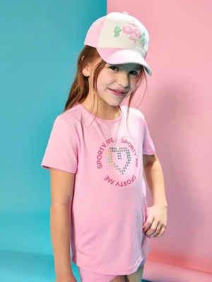 Sinsay - Czapka z daszkiem - różowy