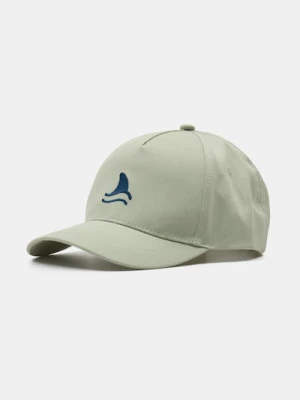 Sinsay - Czapka z daszkiem z ozdobnym haftem - zielony