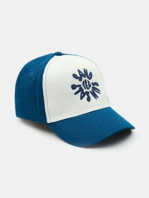 Sinsay - Czapka z daszkiem z ozdobnym napisem - wielobarwny