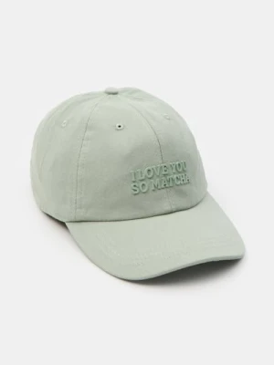 Sinsay - Czapka z daszkiem - zielony