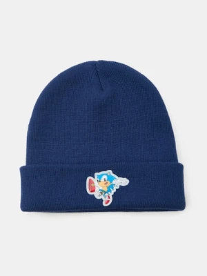 Sinsay - Czapka z naszywką Sonic the Hedgehog - granatowy
