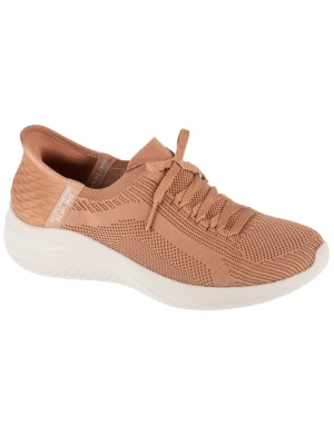 Sinsay - damskie buty sneakers Skechers Slip-Ins Ultra Flex 3.0 - Brilliant - brązowy