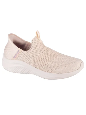 Sinsay - damskie buty sneakers Skechers Slip-Ins Ultra Flex 3.0 Smooth Step - beżowy