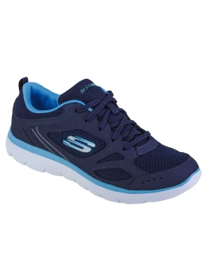 Sinsay - damskie buty sneakers Skechers Summits Suited - granatowy