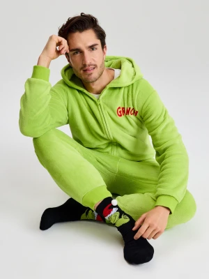 Sinsay - Długie skarpetki ze świątecznym motywem 2 pack Grinch - wielobarwny