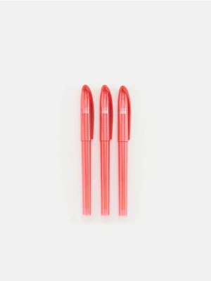 Sinsay - Długopis 3 pack - czerwony