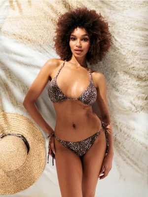 Sinsay - Dół od bikini - brązowy