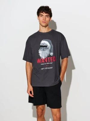 Sinsay - Dwuczęściowa piżama oversize - wielobarwny