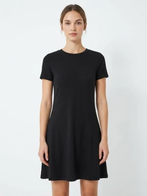 Sinsay - Dzianinowa sukienka mini - czarny