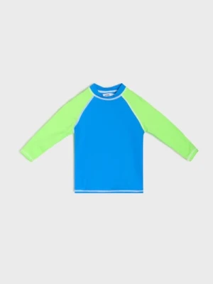 Sinsay - Dziecięca koszulka kąpielowa - niebieski