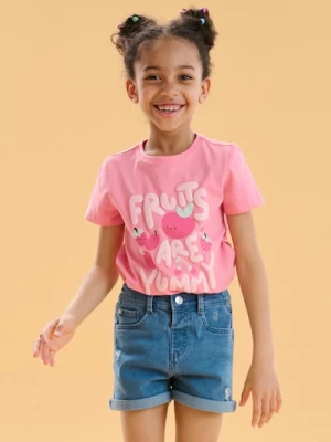 Sinsay - Elastyczne szorty jeansowe - niebieski