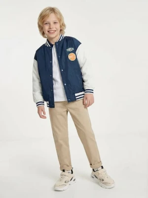 Sinsay - Eleganckie spodnie chino - beżowy