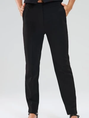 Sinsay - Eleganckie spodnie w kant - czarny