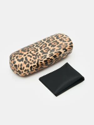 Sinsay - Etui na okulary w panterkę - wielobarwny