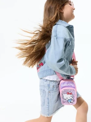 Sinsay - Torebka na telefon na ramię z brokatowym wypełnieniem Hello Kitty - wielobarwny