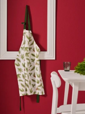 Sinsay - Fartuch z motywem świerku - zielony