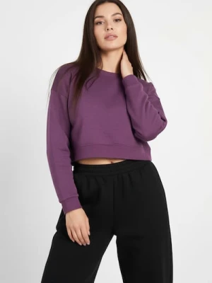 Zdjęcie produktu Sinsay - Gładka bluza crewneck - fioletowy
